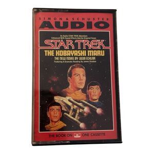 Vintage 1990 Star Trek The Kobayashi Maru by Julia Ecklar Cassette Tape